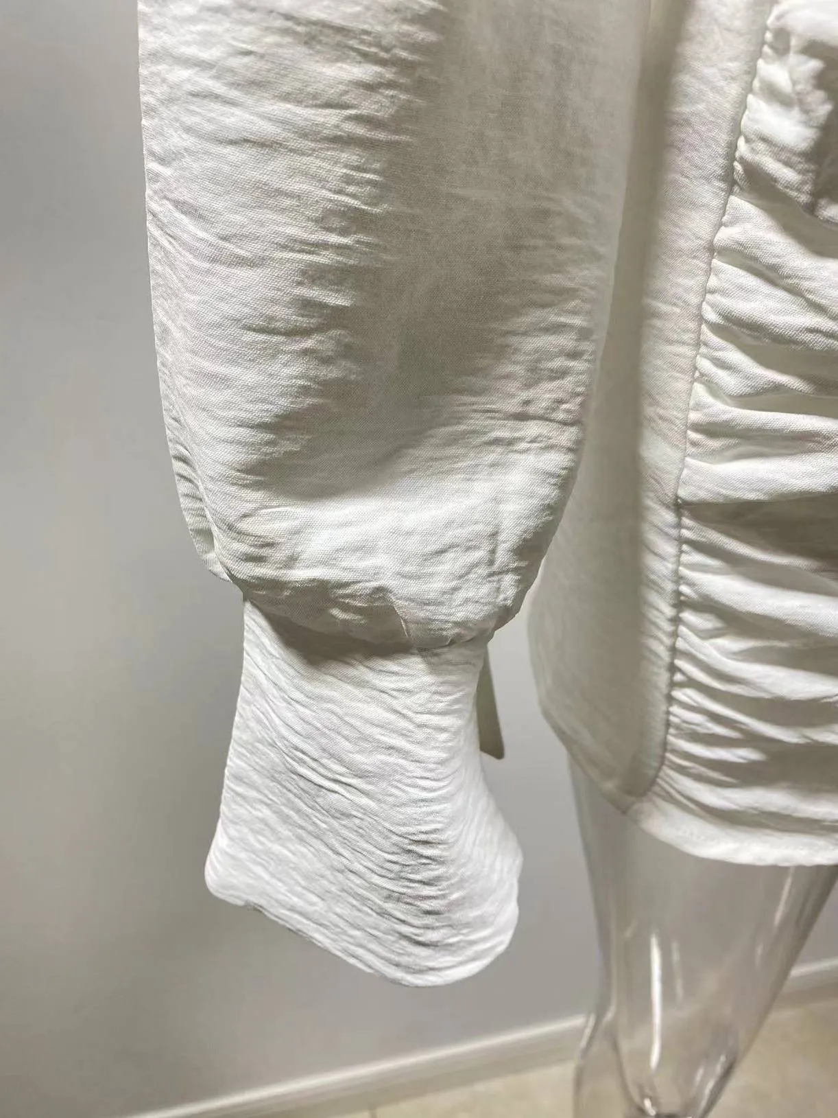 Deep V Hip-hugging Shirt Dress