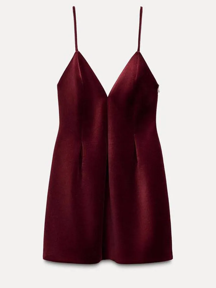 Sling Slim-Fit Mini Dress