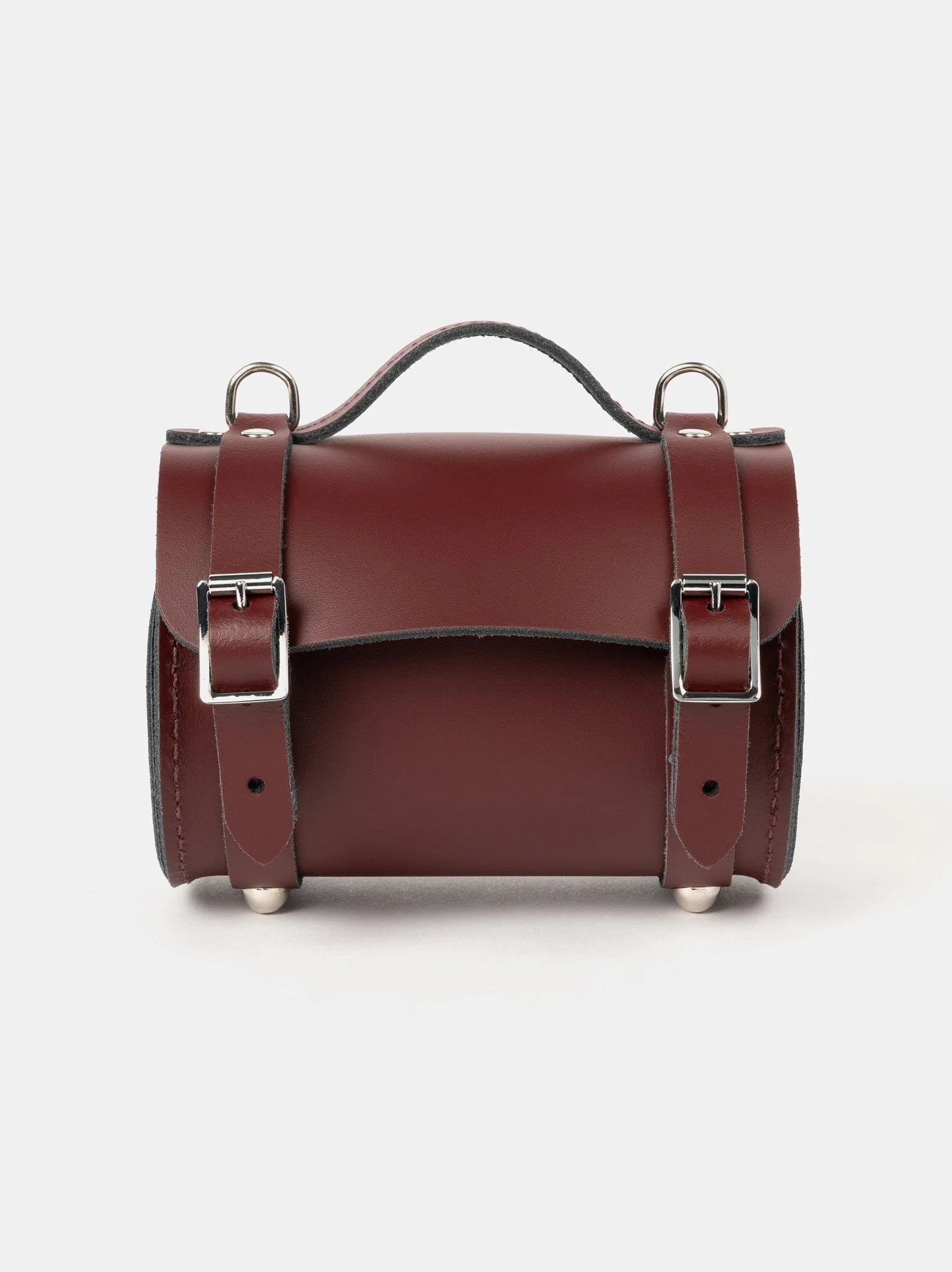 The Micro Bowls Bag - Oxblood