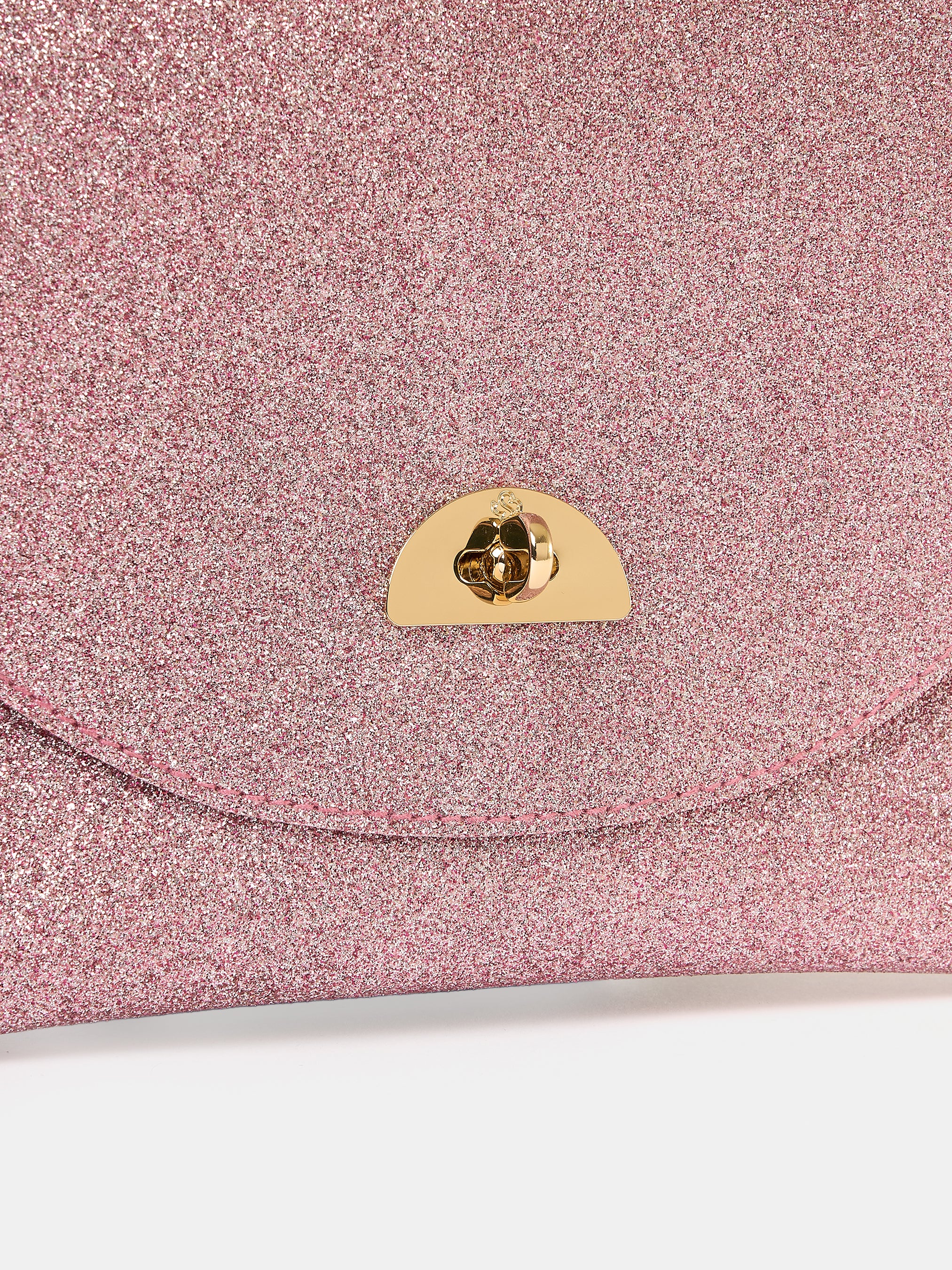 The Twist Lock Pouch - Popular Pink Celtic with Pink Glitter