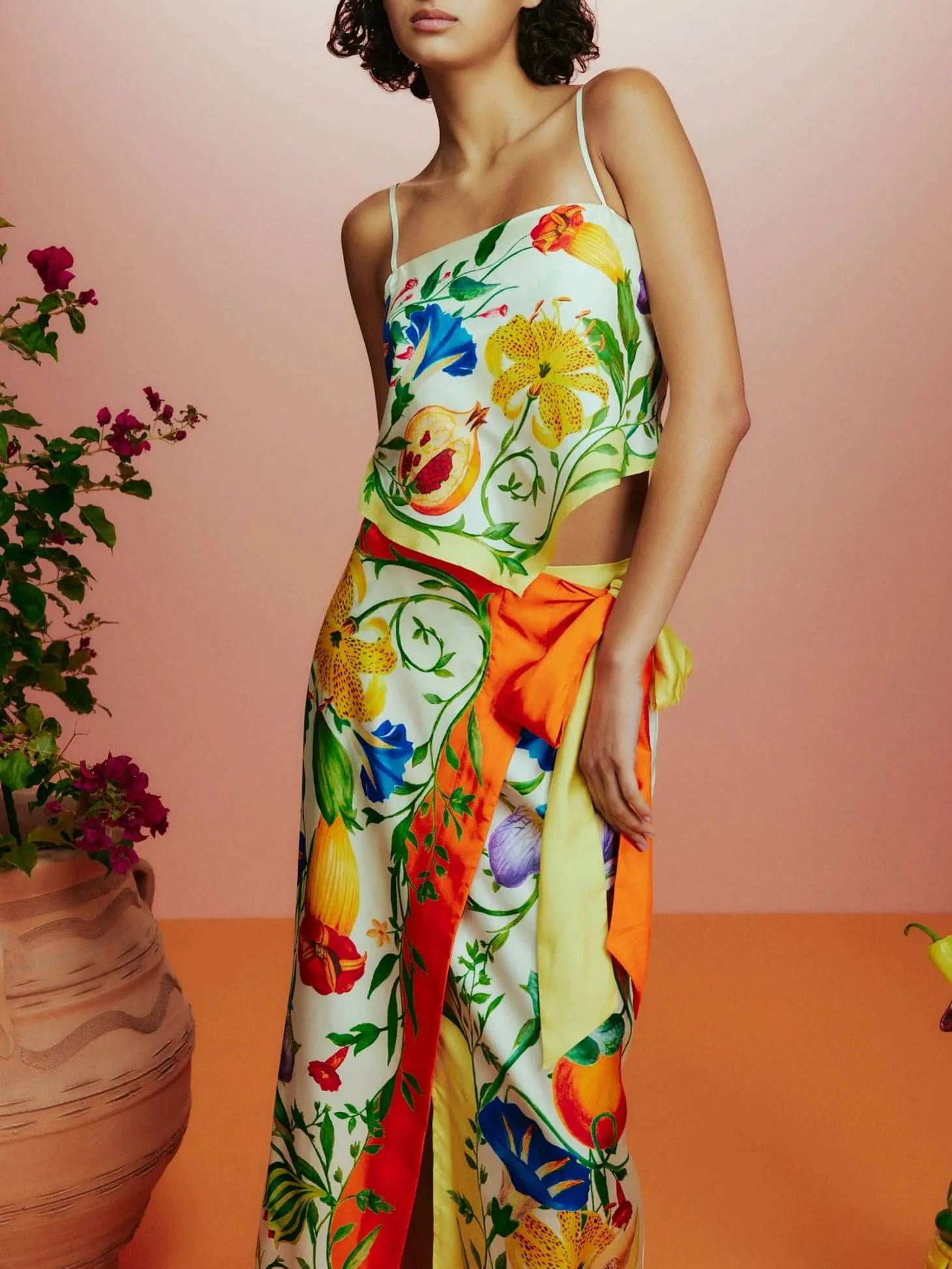 Unique Printed Set -Skirt