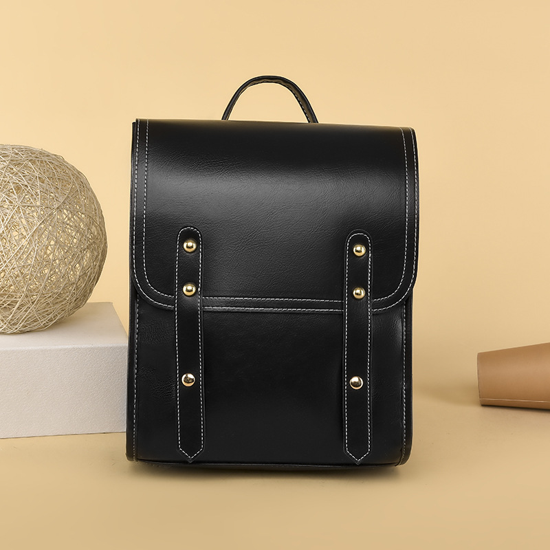 Double Shoulder Fashion Simple Bag