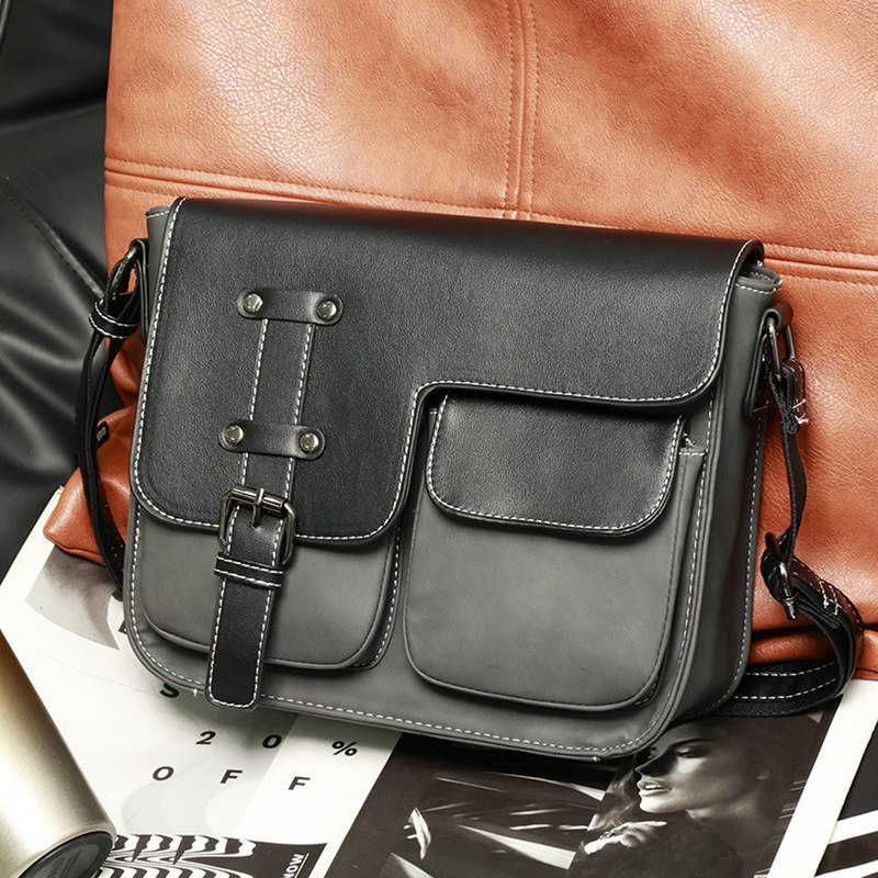 New Fashion Brand Retro Leisure Youth Messenger Bag