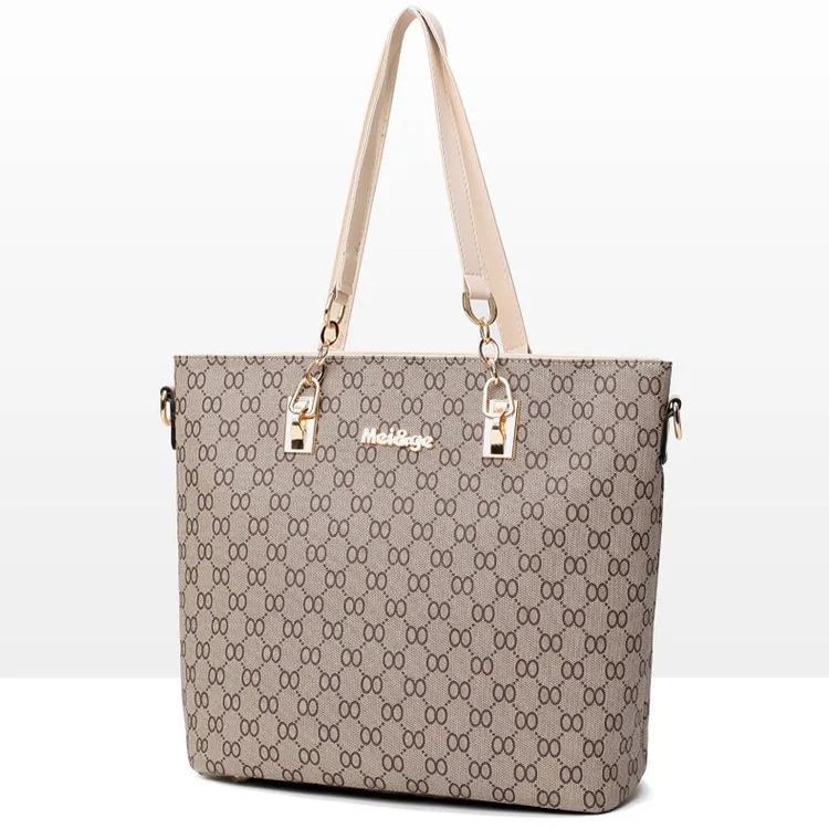 Large Capacity Fashion Commuter Six-piece Tote Bag