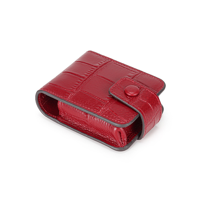 Real Leather Ladies Embossed Crocodile Pattern