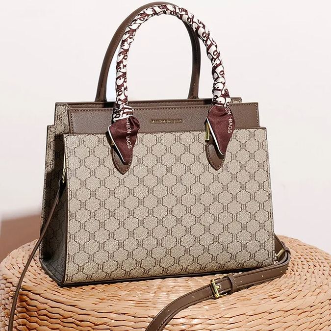 Retro Vintage Leather Tote Bag Crossbody Bag