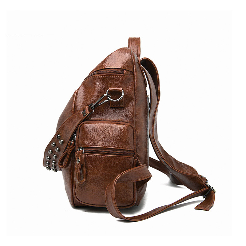 Women Backpack Shoulder Bag PU Leather Travel bag
