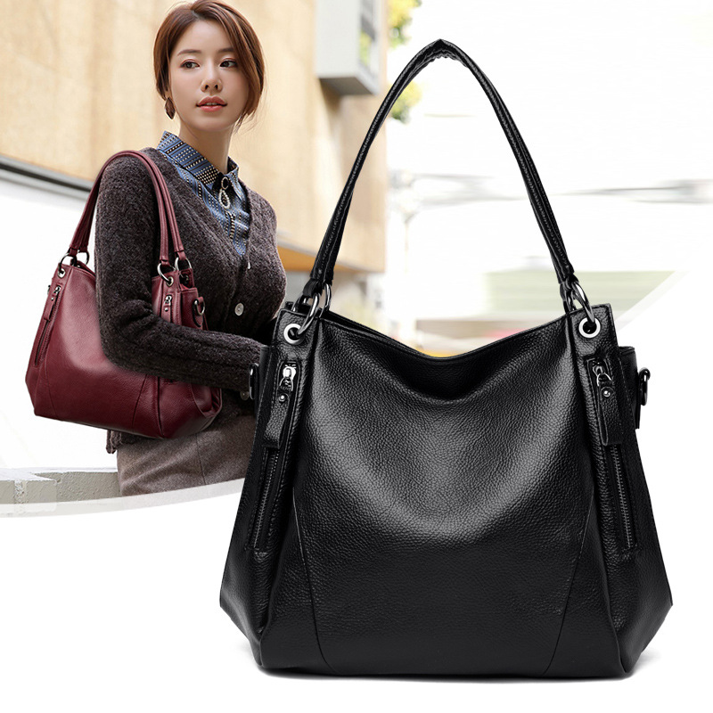 Fashion Pebbled Leather Shoulder Bag