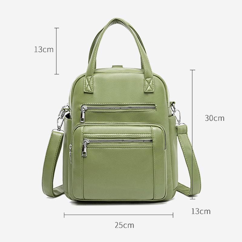 4 Way-use Classic Multi-pocket  Anti-theft Multifunctional CrossbodyBag