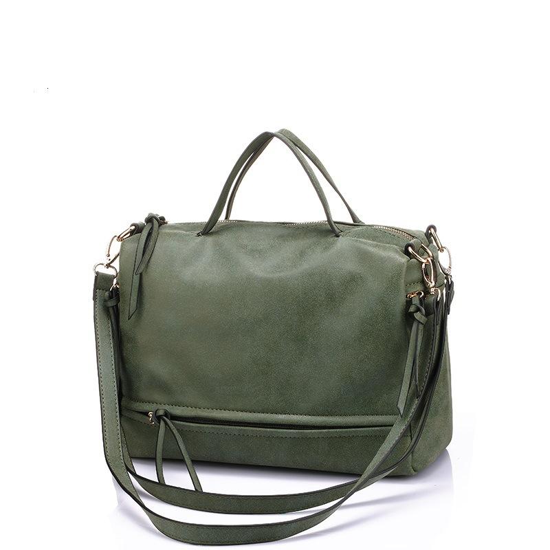 New frosted motorcycle bag retro portable shoulder bag