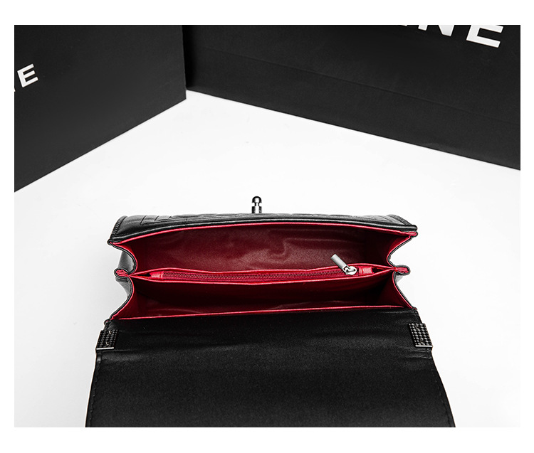 Leather Chain Bag Crossbody Bag