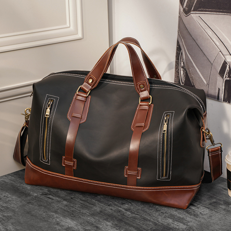 2023 New Fashion Casual Retro Men's Shoulder Slung Fitness Bag