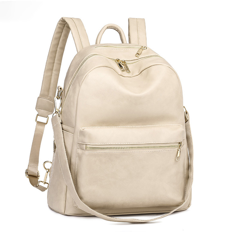 Big Capacity Backpack Purses Shoulder Bag PU Leather Travel bag