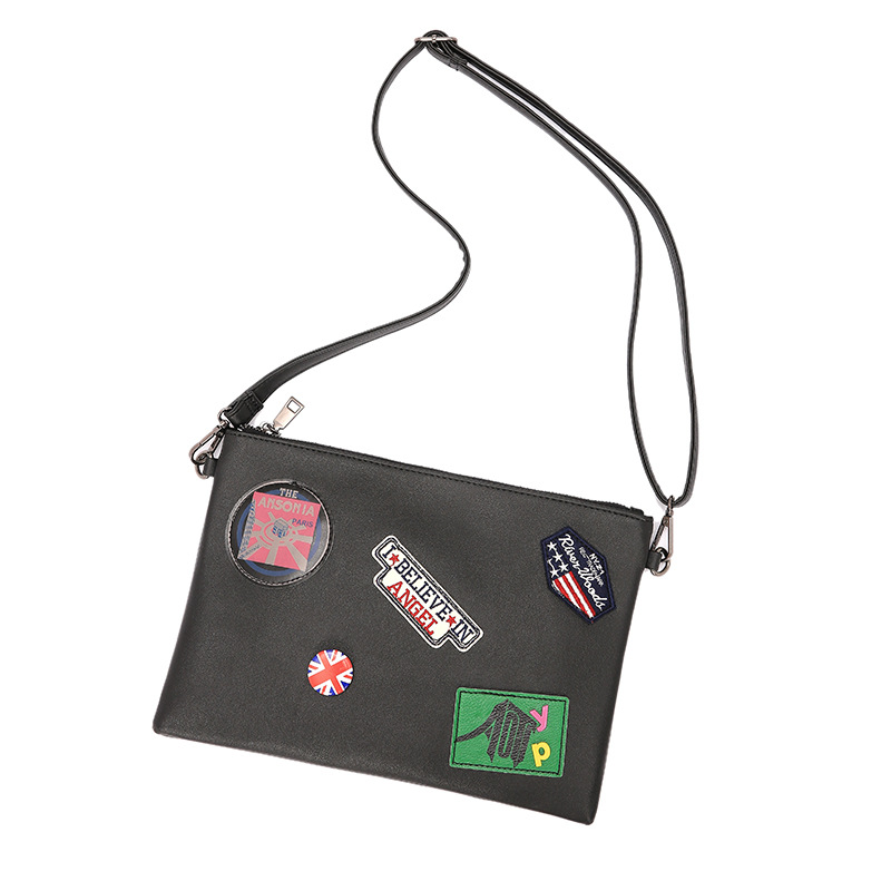 The New Korean Version Of The Tide Burst Men's And Women's Medal Envelope Bag