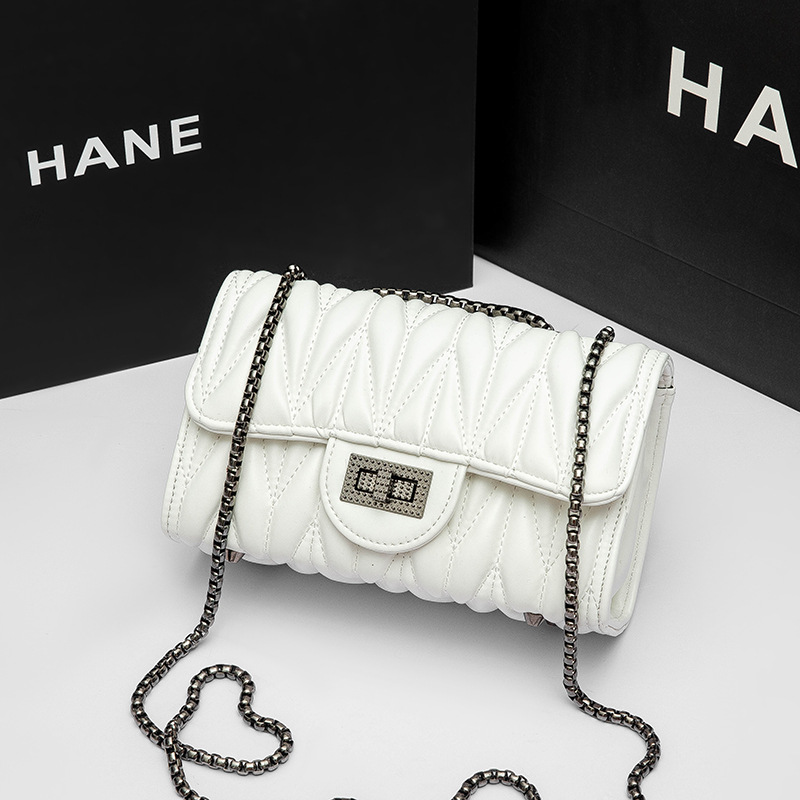 Leather Chain Bag Crossbody Bag