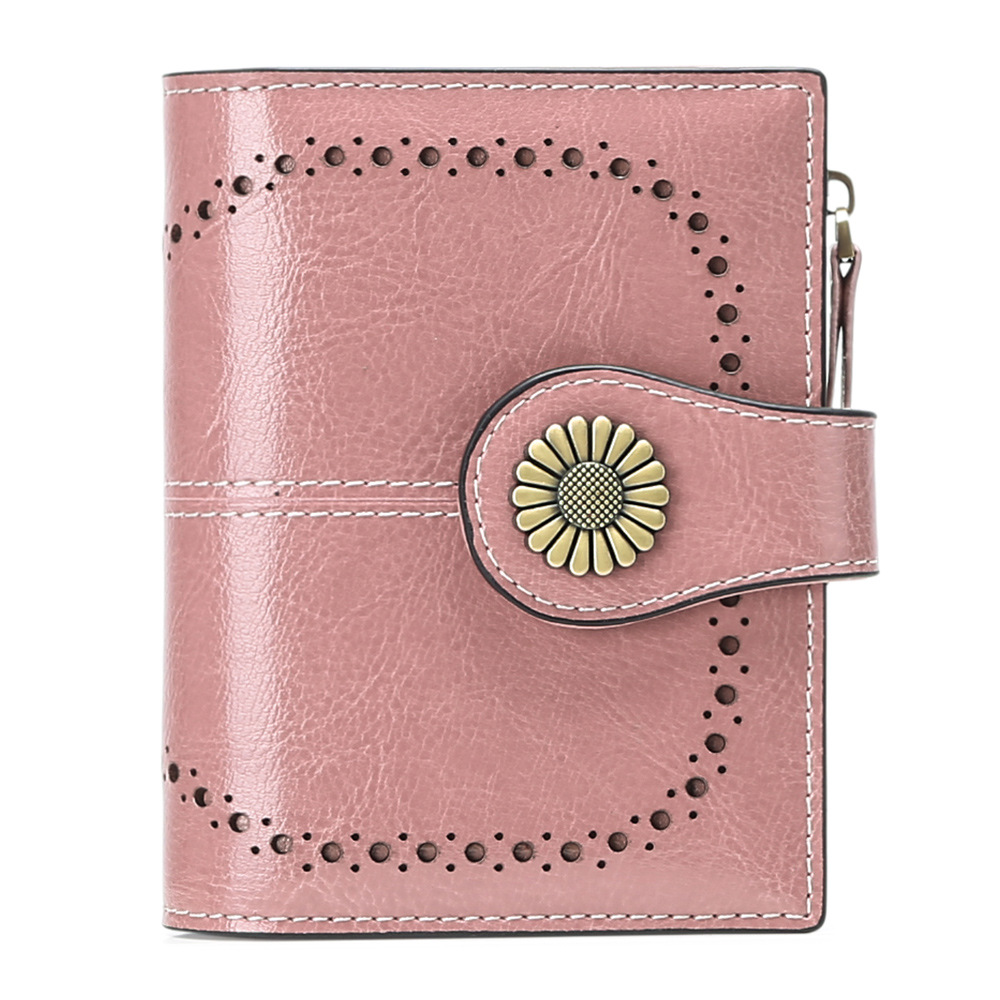Cropped Zip Wallet