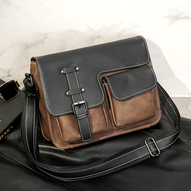 New Fashion Brand Retro Leisure Youth Messenger Bag