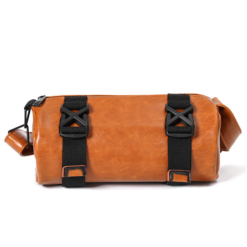 Tide Brand Fashion Casual Joker Drum Youth Street Crossbody Bag