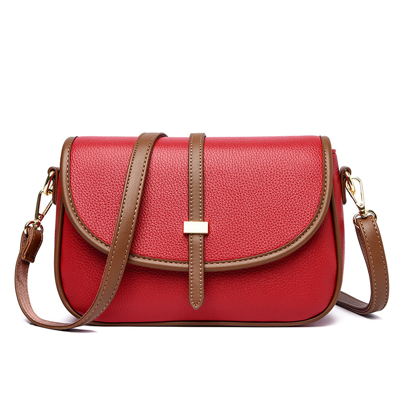 2023 Summer Classic Color Single Arrow Cowskin Small Round Bag