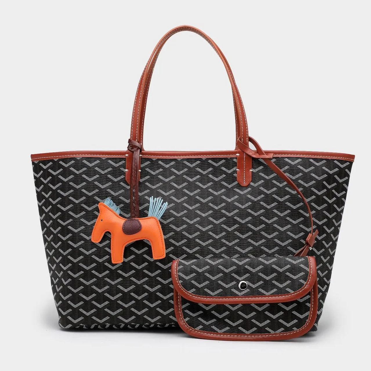 Large Capacity Fashion Commuter Two-piece Tote Bag