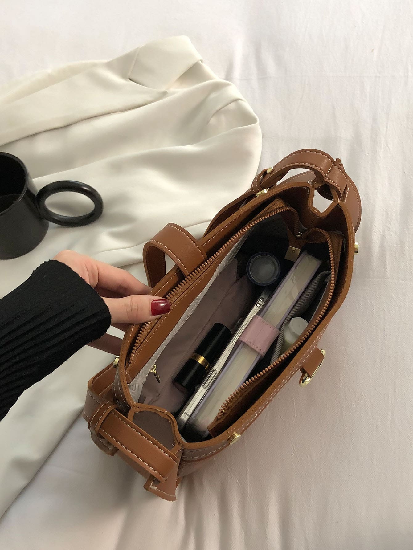 Minimalist Large Capacity Crossbody Bag