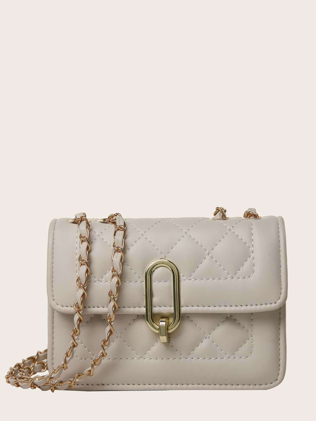 Mini Quilted Flap Chain Shoulder Bag