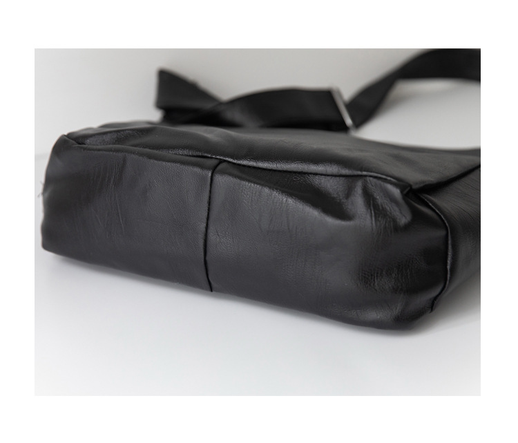 Soft Leather Crossbody Tote