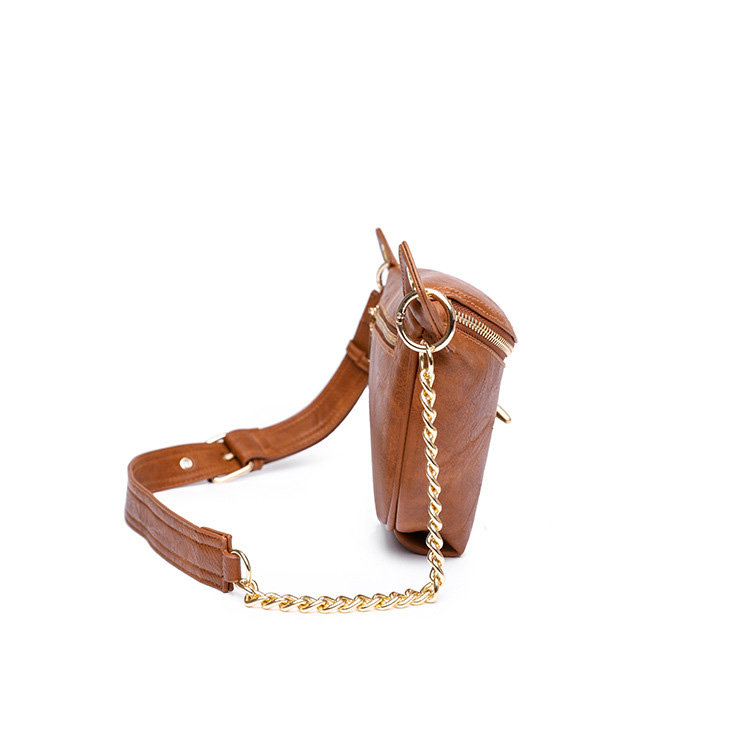 PU Leather Sling Bag Small Crossbody Bag