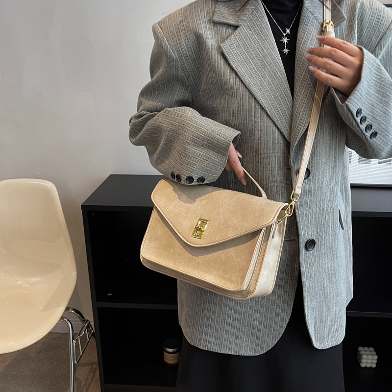 Retro Postman Crossbody Small Square Bag