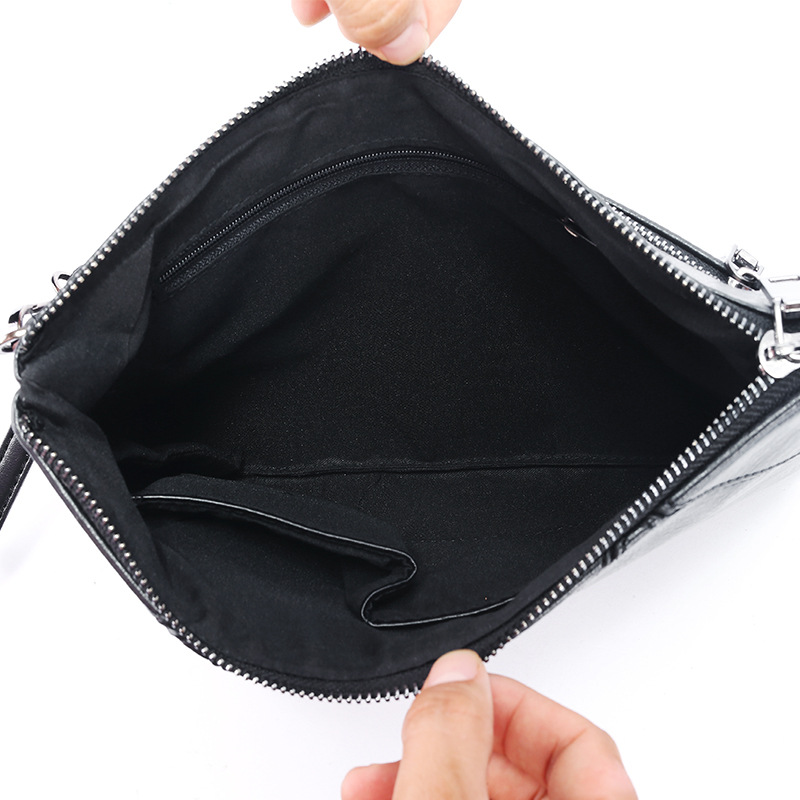 New Korean Fashion Diamond Pattern Plaid Clutch