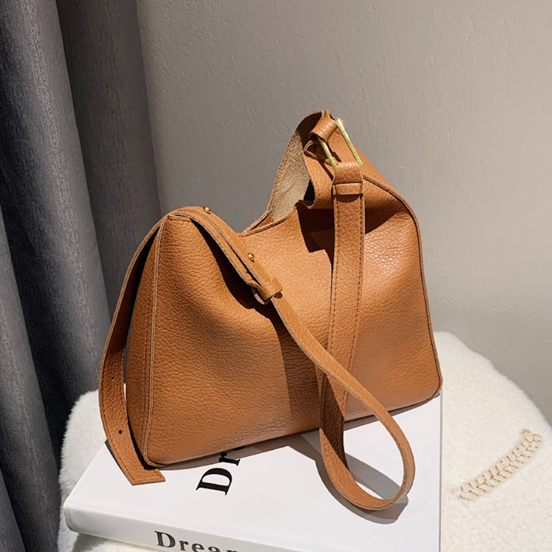 Popular Soft Crossbody Bag Large Capacity Parent Bag Commuter Tote