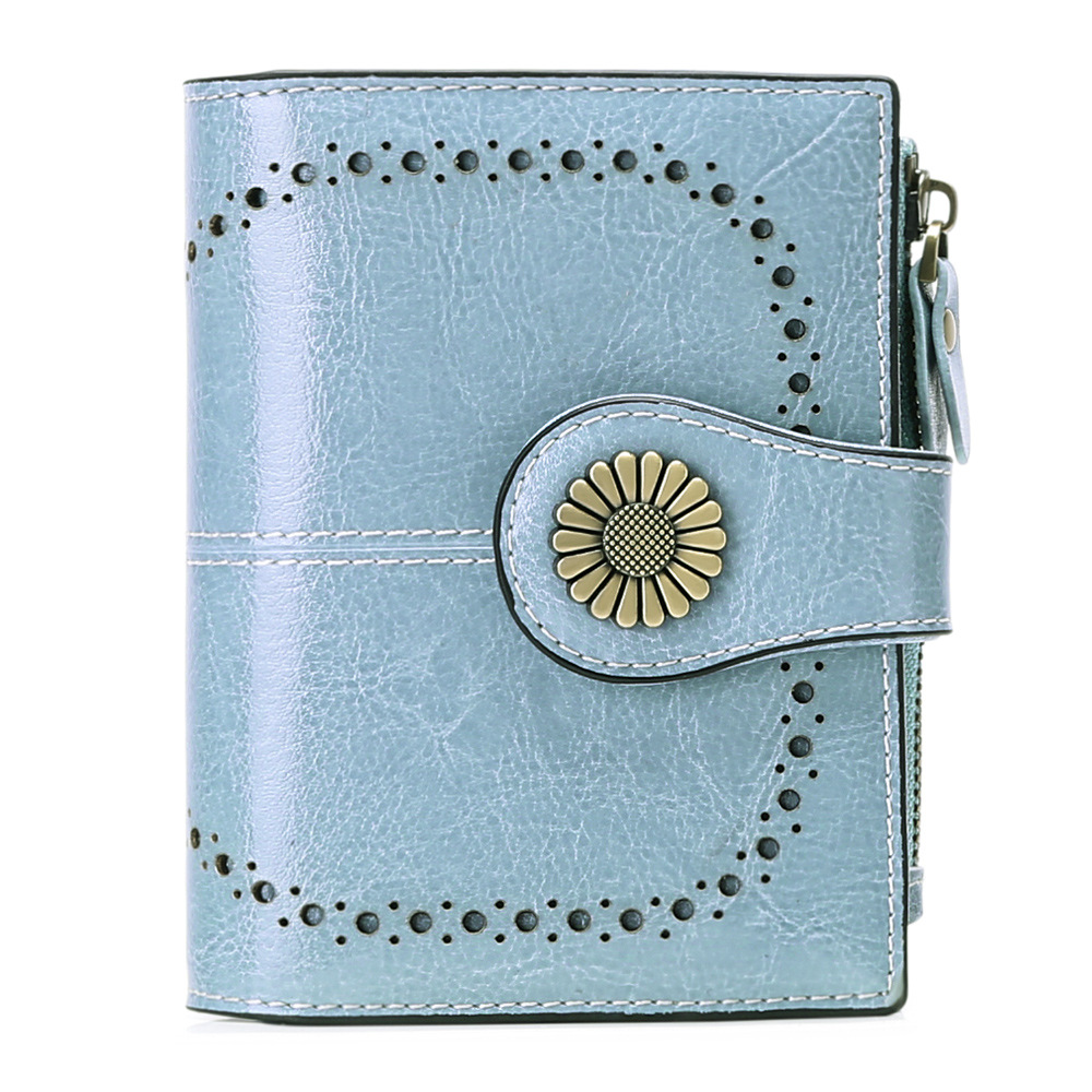 Cropped Zip Wallet