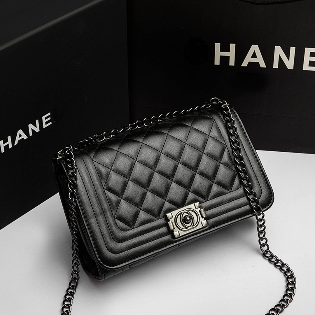 Leather Chain Bag Crossbody Bag