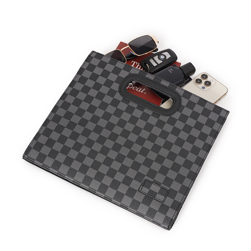 New Fashion Casual Plaid Business Tote