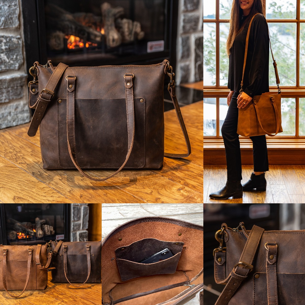 Personalized Leather Bag For Women