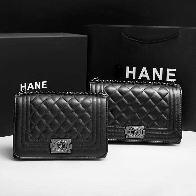 Leather Chain Bag Crossbody Bag