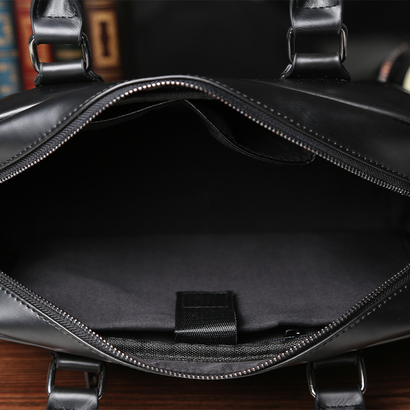 Korean Fashion Men's Business Hand-held Crossbody Briefcase