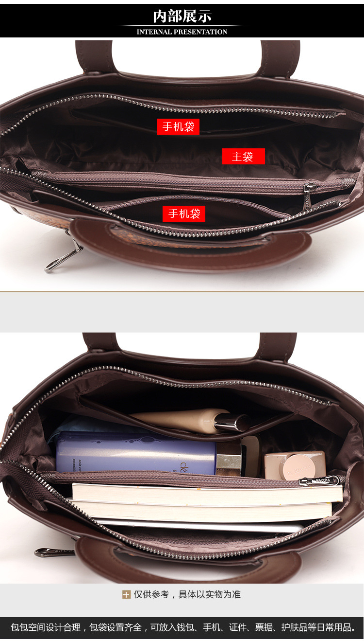 New Fashion Joker Banquet Retro Crocodile Single Shoulder Crossbody Bag