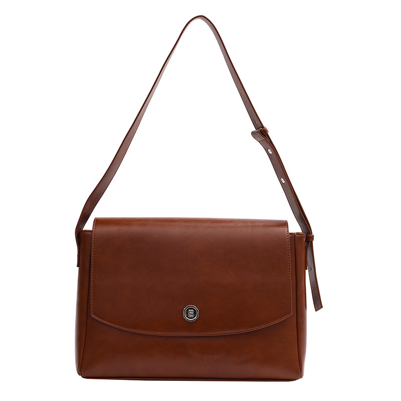 2023 New Niche Design Retro Large-capacity Briefcase