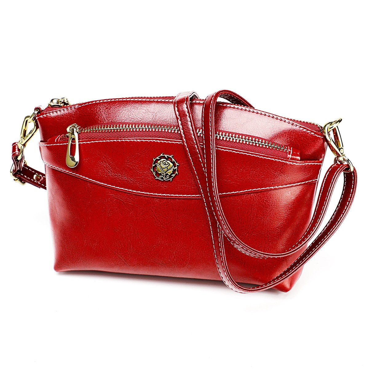 Women's Small Bag New Fashion Joker Shoulder Messenger Bag Leather Women's Bag