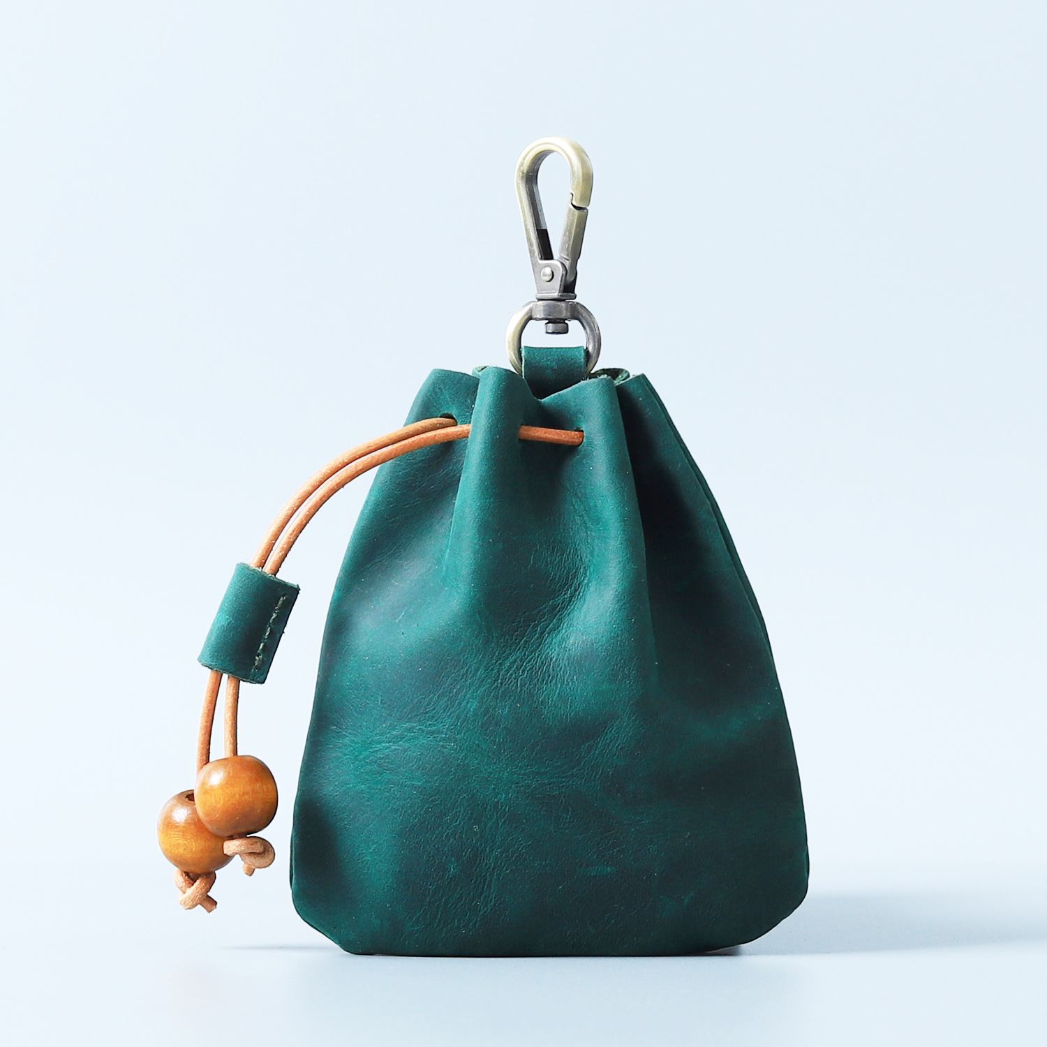 Multifunctional Handmade Leather Change Key Case