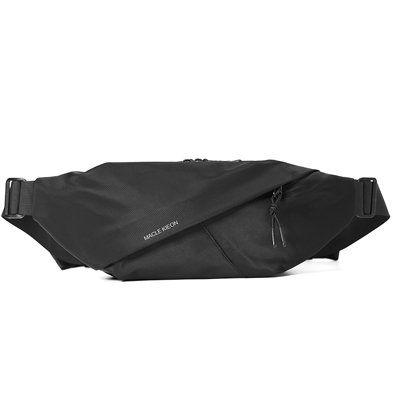 Fashion Magnetic Buckle Design Simple Oxford Cloth Outdoor Sports Riding Bag