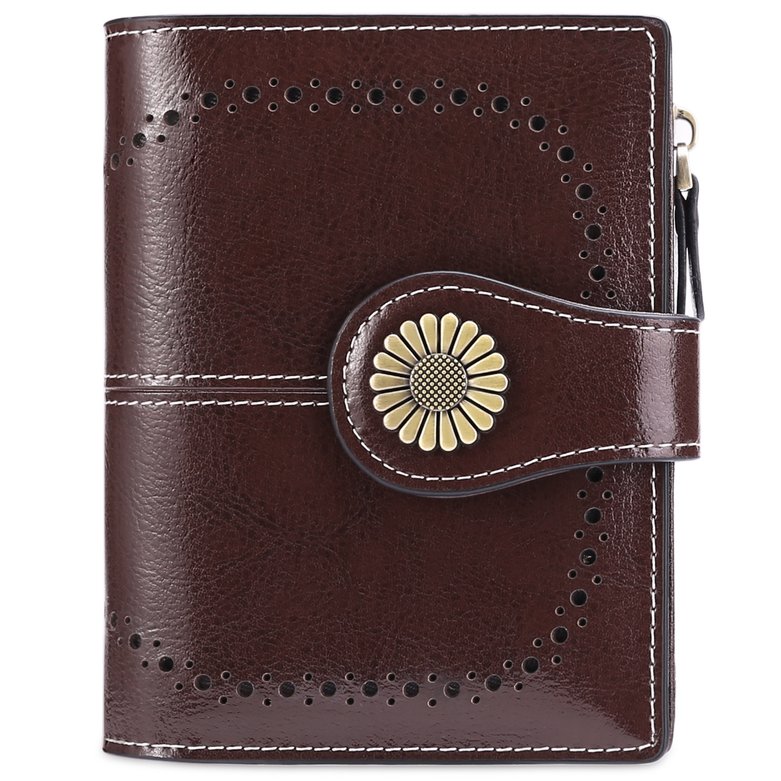 Cropped Zip Wallet