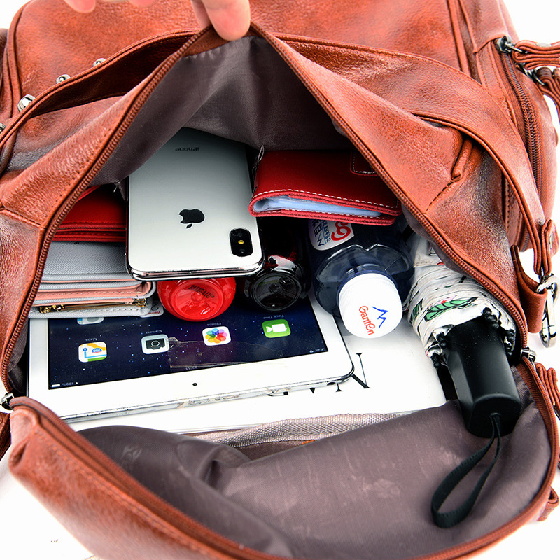 Ladies Rivet Travel Backpack