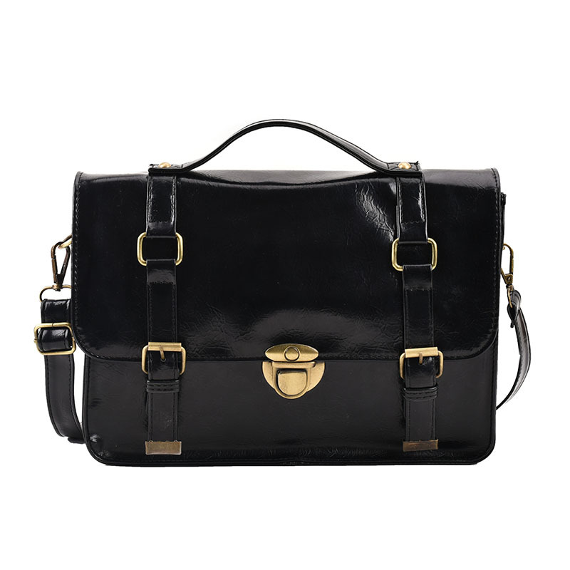 High Capacity Retro British Messenger Bag