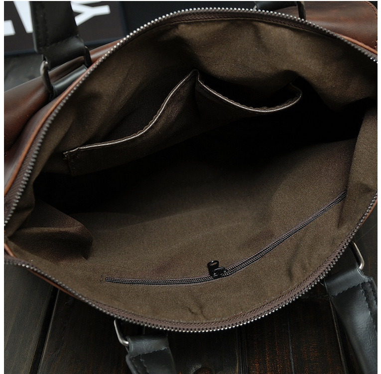 Korean Style Shoulder Bag Men's Business Portable Briefcase