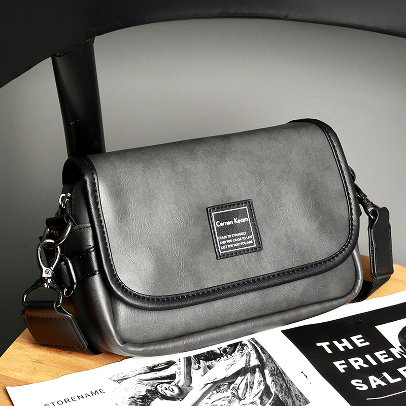 Fashion Men Street Fashion Youth Slung Back Small Square Bag