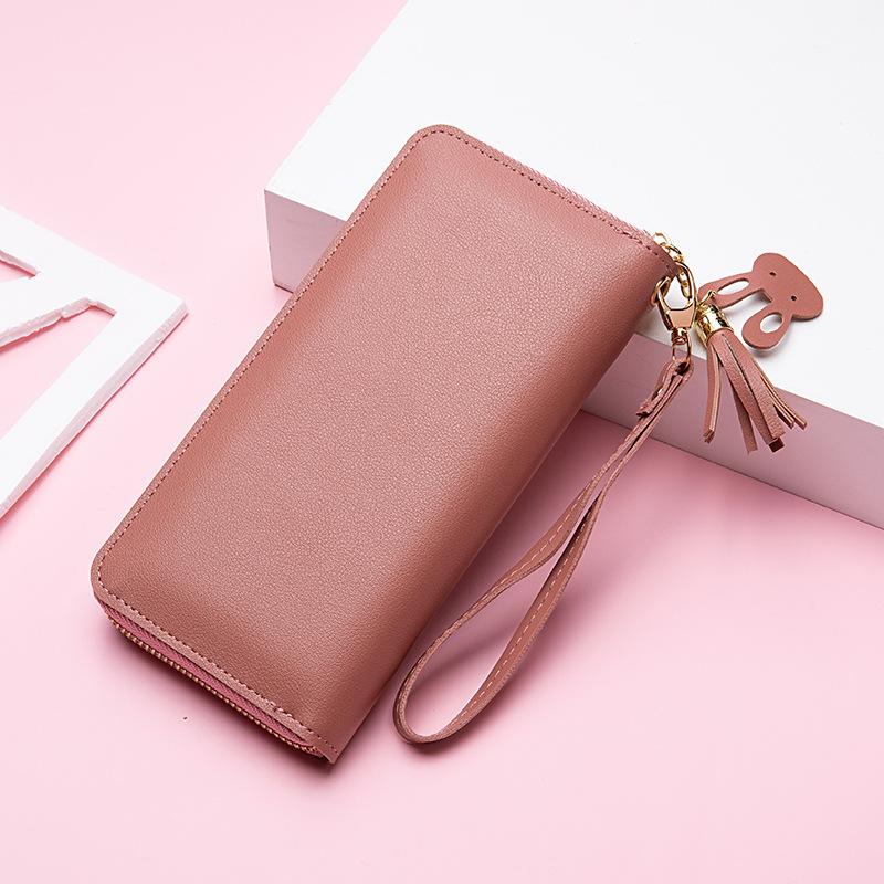 Wallet Long Girls New 2022 Zipper Clutch Fashion Wallet Card Bag
