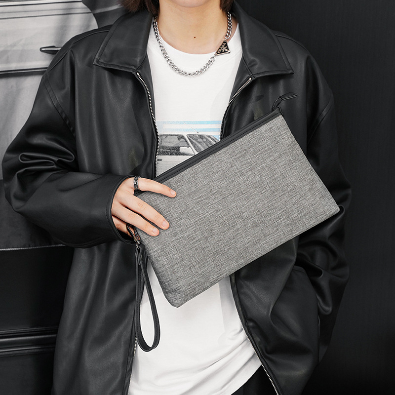 Men's Casual Canvas Outdoor Commuter Underarm Bag