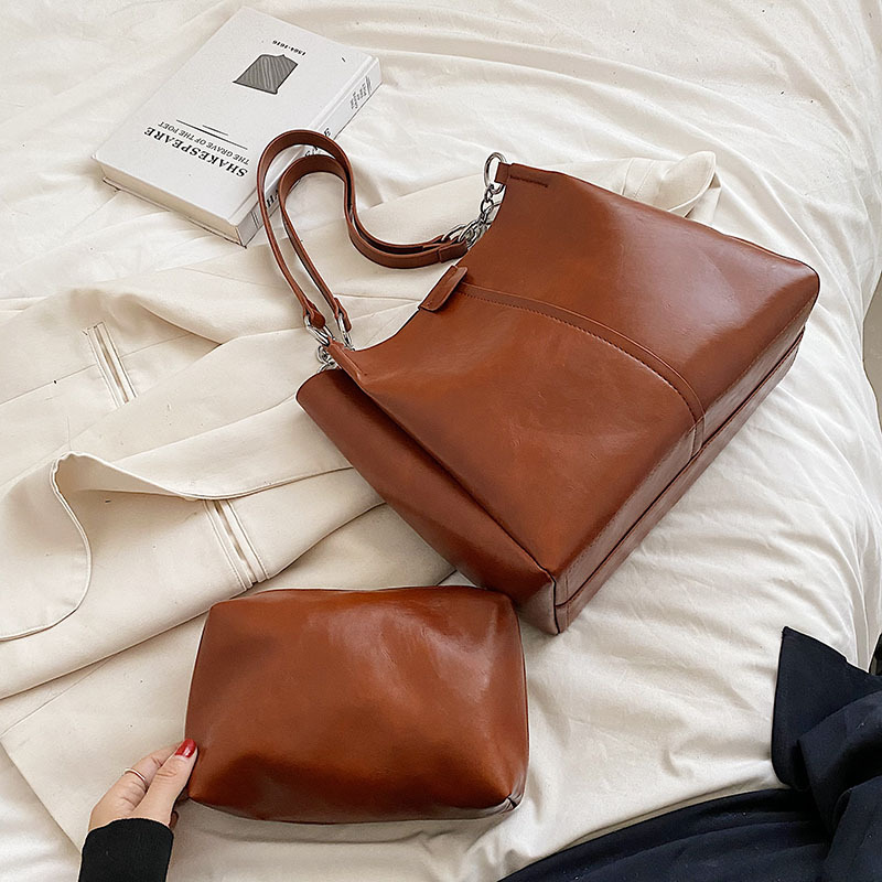 Soft Leather Commuter Bag